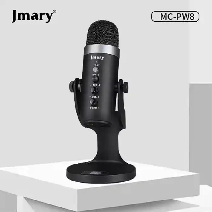 Jmary MC-PW8 Condenser USB Microphone For Podcasting, Gaming,...